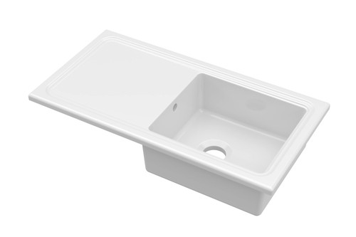 101cm inset counter top - top, single