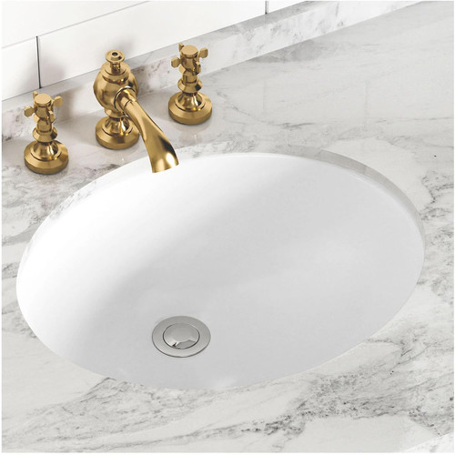 Undermount oval sink - undermount,