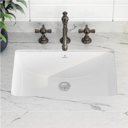 Ceramic undermount bathroom - ceramic,