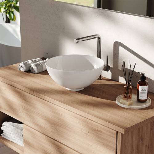 Oval round rectan countertop - rectan,