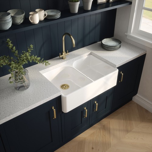 Nuie butler fireclay flush - fireclay,