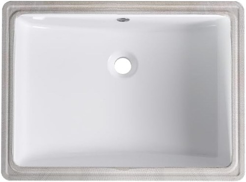 55x40cm white rectangular - white,